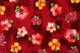 水彩中提琴花圖案 Fabric Studio 8 用於絎縫珍品